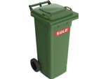 Sulo Bidone Per Rifiuti Grandi 80L Hdpe Verde Mobile, Secondo En 840 - 1093343
