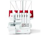 Overlock Singer 14T968 Sewing Machine, Electric Current, White