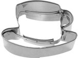 Tagliabiscotti A Tazza Da Caffè 2D 8 Cm In Acciaio Inox