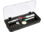 Yato YT-36706 Saldatore A Gas 1300 °C Nero, Rosso, Acciaio Inossidabile