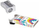 Starpak Metallo Singolo Temperino Matite Pastelli Confezione Da 24