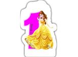 Candele Di Compleanno Numerate Principesse Disney N. 1