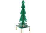 Albero Di Natale Elettronico, Albero Di Natale Rotante, Kit Albero Elettronico Fai Da Te, Albero Di Natale A Led A Colori, Kit Di Montaggio Albero Musicale, Albero Musicale A Led Rotante