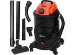 Aspirapolvere Per Solidi E Liquidi 1400W, 30 Litri, Aspirapolvere Industriale, Aspirapolvere Multiuso
