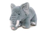 Elefante Di Peluche 30 Cm, Eco-Edition, Animale Elefante Di Peluche