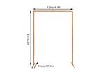 Supporto Per Arco Nuziale, Design Robusto In Metallo, Facile Da Montare, Elegante Superficie Gialla, Giallo, Mm