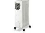 Haeger Radiatore Ad Olio 9 Alette Termostatate, Risparmio Energetico, Convettore, Riscaldatore Elettrico, 2000 W, 3 Livelli Di Riscaldamento, 4 Rotelle Scorrevoli, Protezione Da Surriscaldamento, Termostato