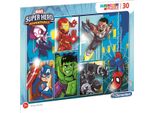 Clementoni Puzzle Marvel Super Hero Adventures: Spiderman E Co. 30 Pezzi