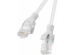 Lanberg Patchcord Cat.6 Utp 1M Grau Fluke Zertifikat