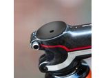 Tappi Stelo Valvola Bicicletta, Lega Di Alluminio Serie Sterzo Mountain Bike Top Tappo Stelo Bicicletta Per 28,6 Mm Forcella Tubo Coperchio Distanziale (Nero)
