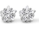 New Bling 9NB-0449 Stella D'argento Con Zirconi - Argento - Zirconi - 4 Mm - Stella - Color Argento