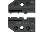 Knipex 97 49 21 Filiere Di Crimpatura Per Connettori Isolati E Non Isolati