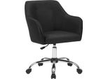 Sedia Da Ufficio Songmics, Sedia Da Ufficio Confortevole, Sedia Da Computer Regolabile In Altezza, Portata 120 Kg, Struttura In Acciaio, Finto Lino, Traspirante,