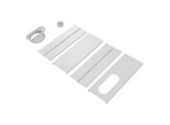 Kit Finestra Condizionatore Portatile, Kit Finestra Condizionatore, Kit Finestra Condizionatore Universale, Kit Finestra Condizionatore Con Accoppiatore, Guarnizione Finestra Regolabile, Kit Sfiato Ca Scorrevole Regolabile