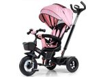 Triciclo Per Bambini Milly Mally Movi Nero-Rosa
