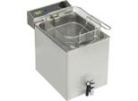 Friggitrice Roller Grill Con Rubinetto Di Scarico, 12 Litri, Dimensioni 350 X 470 X 350 Mm (L X P X A)
