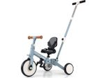 Milly Mally Optimus Max 5In1 Triciclo Con Barra Di Guida Denim
