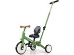 Milly Mally Optimus Max 5In1 Triciclo Con Barra Di Guida Verde