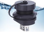Connettore Usb Impermeabile, Connettore Impermeabile, Doppio Connettore Impermeabile Femmina, Connettore Industriale, Connettore Impermeabile Cablato