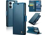 Custodia In Pelle Per Xiaomi Redmi 15C 5G/4G Portafoglio Carta Cover Protettiva Con Funzione Stand Blu