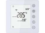 16A Termostato Di Riscaldamento Elettrico Smartlife App Control Wifi Riscaldamento Termostato Ambiente Lcd Touchscreen Digitale Controllore Di Temperatura Intelligente Settimana Programmabile Antigelo Risparmio Energetico Con Sensore Esterno Per Casa Scuola Ufficio Hotel