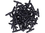 100PCS Raccordi Di Irrigazione Da Giardino Con Connettore A T 4/7 Per Microirrigazione A Pioggia
