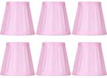 6PCS Semplice Moderno Paralume Lampada A Sospensione Copertura Tessuto Parete Luce Paralume Per Home Decor