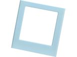 Cornice Magnetica, Per Foto In Formato 2,8 X 3,4 Pollici, Cornice Decorativa E Riutilizzabile, Magnete Su Entrambi I Lati, Abs Per L'ufficio (Blu)