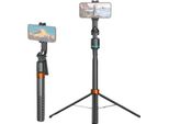 Auto Face Tracking Treppiede Selfie Stick 180Cm/ 71In Estendibile 360�� Ruotando Telefono Treppiede Quadrapod Gesture Control Con 1/4 Di Pollice Vite Treppiede Telefono Otturatore Remoto Per Vlog Selfie Live Streaming Gruppo Foto Video