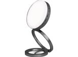 Foldablbe Magnetic Led Fill Light For Phone Selfie Light Led Video Light 2600K-9000K Dimmable Built-In Battery Makeup Mirror Replacement For Iphone 16/15/14/13/12 Android Phone Vlog Selfie Live Streaming Makeup