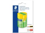 Staedtler 512 006 Bk Affilatoio In Latta Doppio Affilatoio In Blister