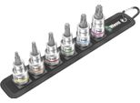 Wera Zyklop Belt C 3 Torx Hf - Set Di Bussole A Percussione - 6 Pezzi - 1/2" - Torx - TX25, TX30, TX40, TX45, TX50, TX55"
