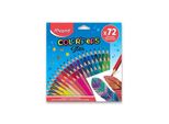 Maped 832072 Matita Triangolare Maped COLOR-PEPS Star, Confezione Da 72 Pezzi