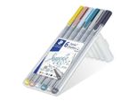 Penna A Punta Fine Triplus® Fineliner "Hygge"" Punta Triangolare"