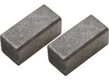 2X Spazzole Di Carbone Per Dewalt 6,3 X6,3 X13,5 Mm