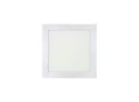 Plafoniera Led Quadrata Edm - 23Cm - 20W - 1500Lm - 4000K - Bianco - 31591