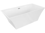 Vasca Da Bagno Autoportante Ibiza 170X80 Cm Bianco Cromo