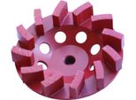 Platorello Diamantato 125 Mm Con Filetto M14