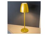 Megatron Lampada Da Tavolo Ricaricabile 38Cm Oro