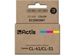 Actis KC-41R Ink (Replacement For Canon CL-41/CL-51; Standard; 18 Ml; Color: Cyan Magenta Yellow)
