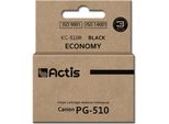 Actis KC-510R Ink (Replacement For Canon PG-510; Standard; 12 Ml; Black)