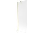 Mexen Next Paratia Per Vasca Da Bagno A 1 Anta 70 X 150 Cm, Ghiacciato, Oro - 895-070-000-00-30-50
