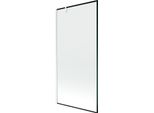 Mexen Next Paratia Doccia 1 Anta 90 X 150 Cm, Cornice Nera, Bianco - 895-090-000-00-70-20
