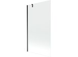 Mexen Next Paravento Per Vasca Da Bagno 1 Anta 100 X 150 Cm, Trasparente, Nero - 895-100-000-00-00-70