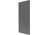 Mexen Next Paratia Per Vasca Da Bagno 1-Anta 80 X 150 Cm, Grafite, Bianco - 895-080-000-00-40-20