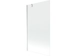 Mexen Next Paratia Per Vasca Da Bagno A 1 Anta 100 X 150 Cm, Trasparente, Cromo - 895-100-000-00-00-01