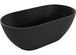 Mexen Rimini Vasca Da Bagno Indipendente In Conglomerato 150 X 75 Cm, Nero Opaco - 57241507570