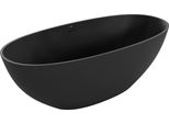 Mexen Bari Vasca Da Bagno Autoportante In Conglomerato 165 X 75 Cm, Nero Opaco - 57221657570