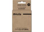 Actis Kc-571Bk Ink (Replacement For Canon CLI-571Y; Standard; 12 Ml; Black)