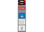 Activejet AE-103C Ink (Replacement For Epson 103 C13T00S24A; Supreme; 70 Ml; Cyan)